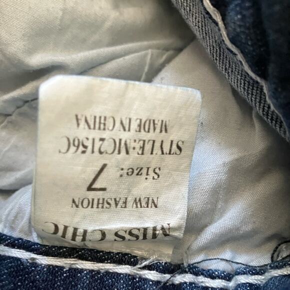 Miss Chic Jeans Blue Ankle Cropped Denim - Picture 3 of 12